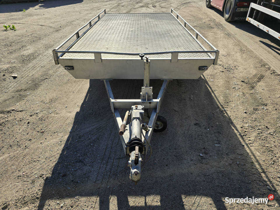 Przyczepa laweta BLYSS AH27 DMC 3000 ładowność Rudolfowo