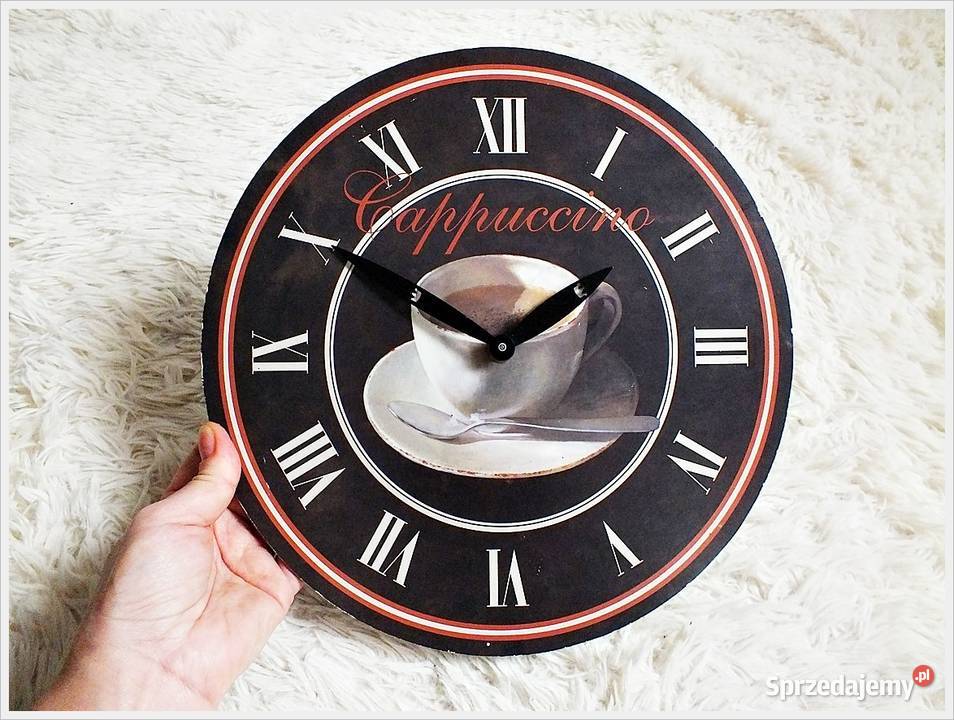 Zegar ścienny filiżanka Cappucino do kuchni sprzedam