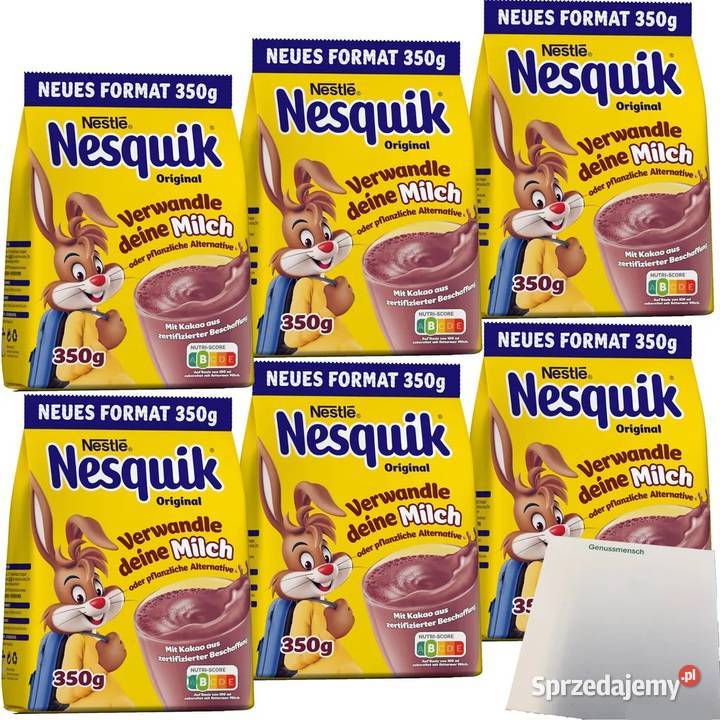 Nestle Nesquik Cocoa Powder 12Paczek x 350g Kakao i czekolada sprzedam