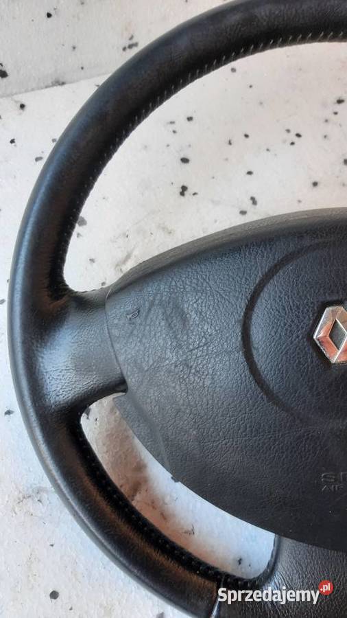 kierownica skóra kompletna z poduszką Renault Dębno