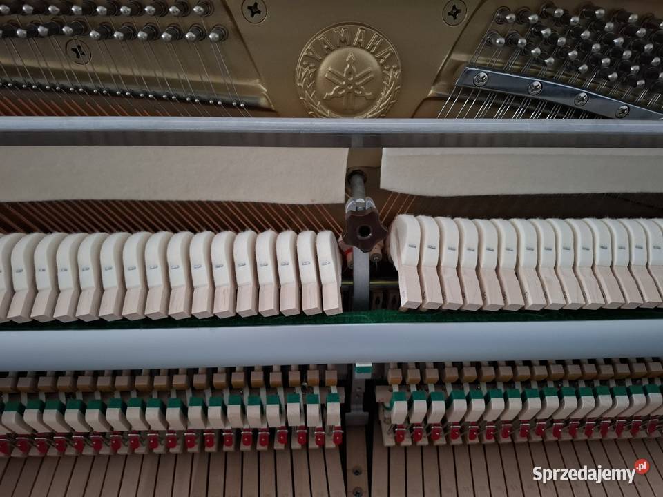 Pianino Yamaha B1 PWH stan fabryczny białe Yamaha Brzesko sprzedam