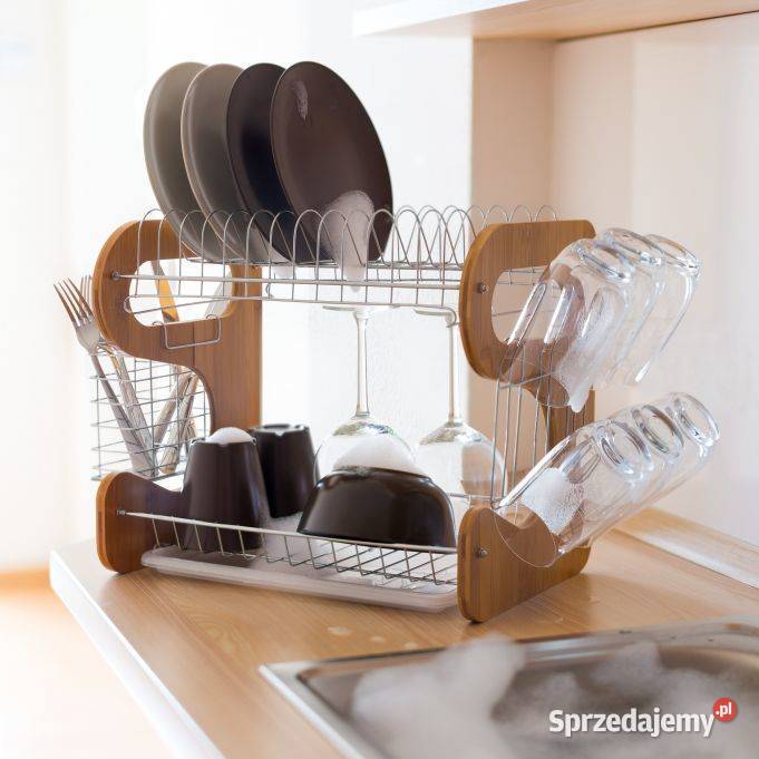 Dwupoziomowa suszarka do naczyń podlaskie
