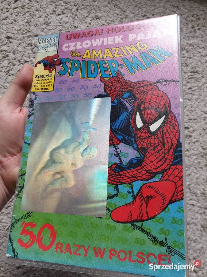 SpiderMan 85094 TM Semic z HOLOGRAMEM Gdynia