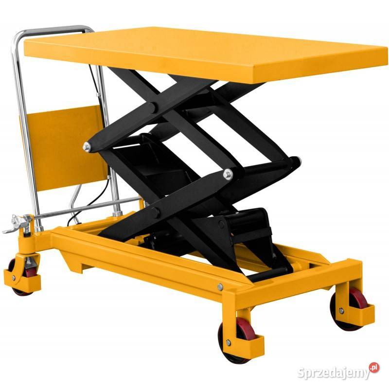 MOCNY WÓZEK NOŻYCOWY HYDRAULICZNY PLATFORMOWY mazowieckie Siedlce