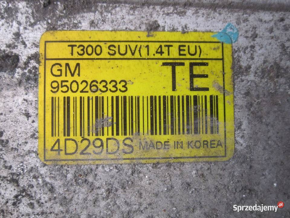 MOKKA A 14r intercooler 95026333 Kielce