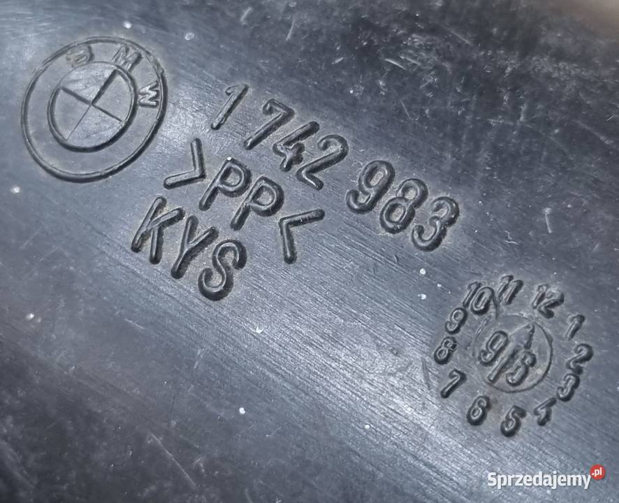 Rura powietrza dolot BMW 1742983 Bolesławice