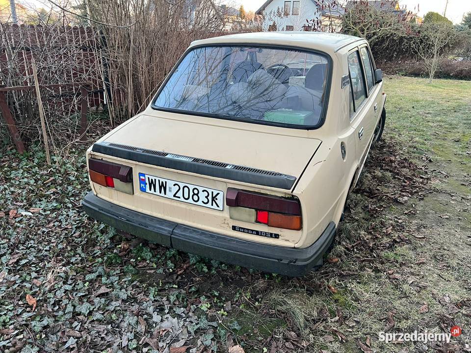 Skoda 105L 1986r zarejestrowana 45KM