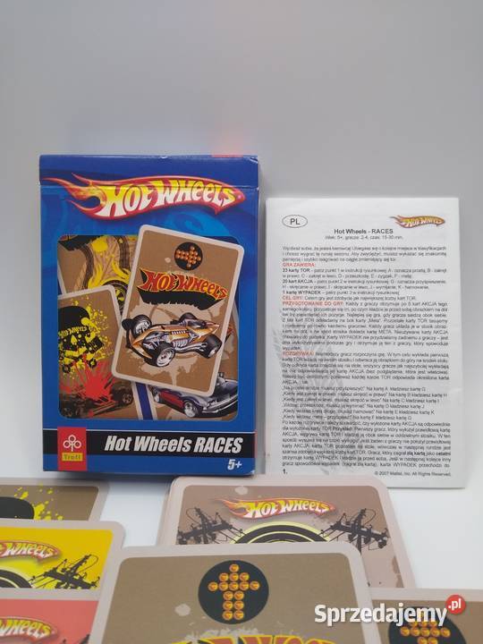 Gra karciana Hot Wheels Races pomorskie Gdańsk
