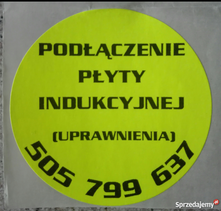 Elektryk podłączenie płyty indukcyjnej Mińsk Mazowiecki