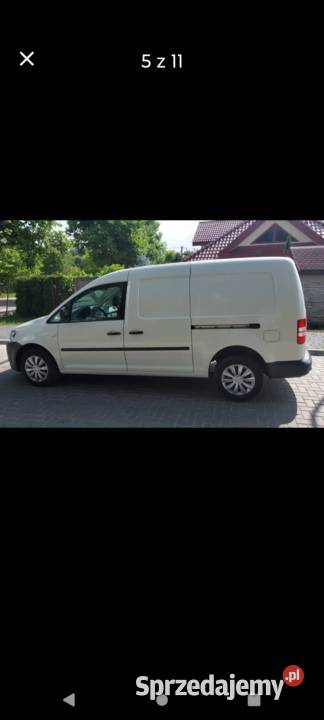 Volkswagen caddy maxi nieuszkodzony Białystok