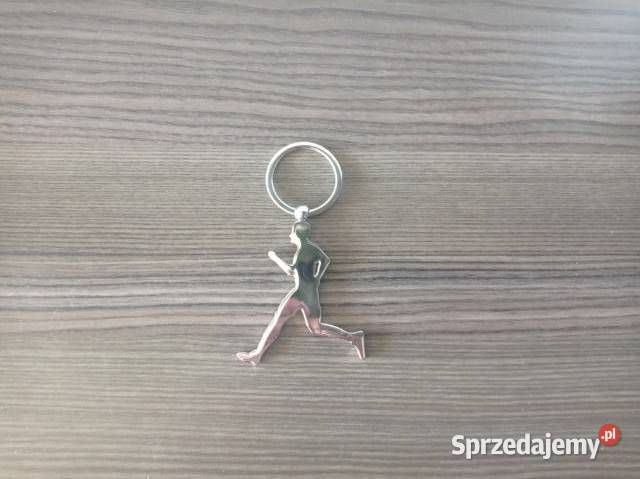 Brelok BIEGACZ metalowy prezent biegacza