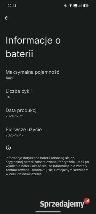 Nothing Phone 3a biały używany 5 miesięcy 100 Dąbrowa Górnicza