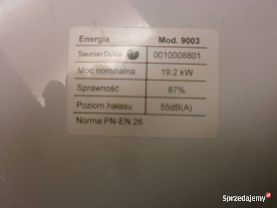 Saunier duwal Opalia podgrzewacz piecyk