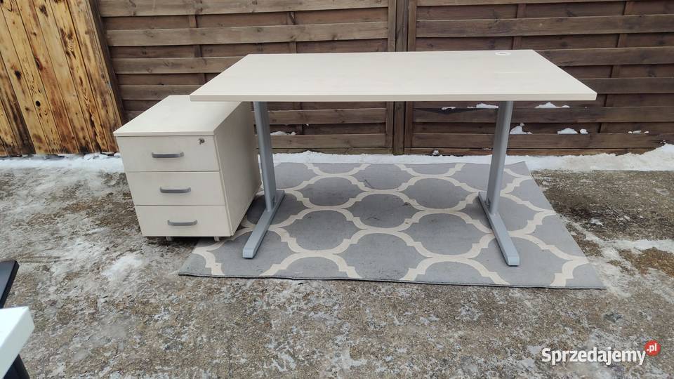 Biurko proste 140x80 Dostępne 3 sztuki Warszawa