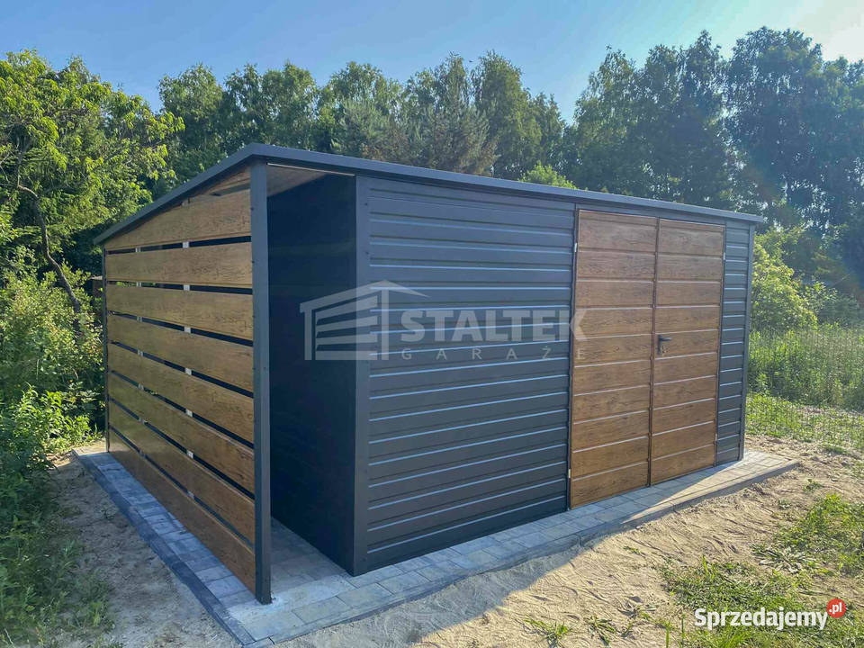 Schowek Domek Ogrodowy 4x3 wiata 05x3 brama dach Turek