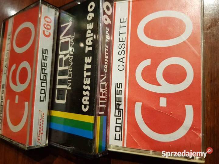 kasety magnetofonowe vintage unikat 3 i więcej