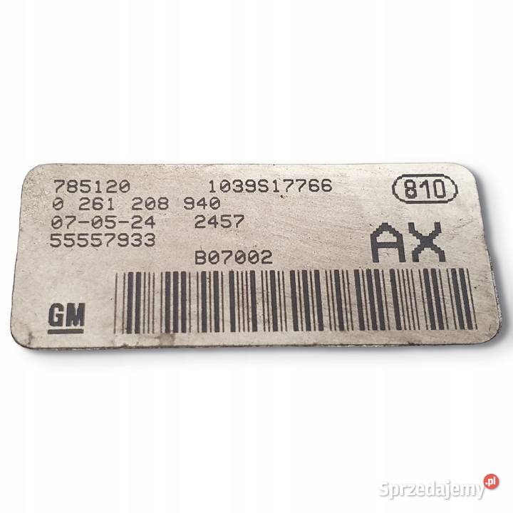 STEROWNIK SILNIKA Opel Corsa D 12 16V komputer Chełm sprzedam