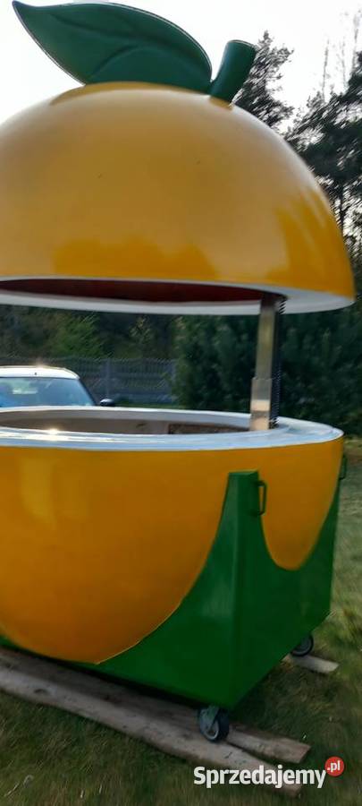 Stoisko handlowe w kształcie POMARAŃCZY łódzkie Łódź