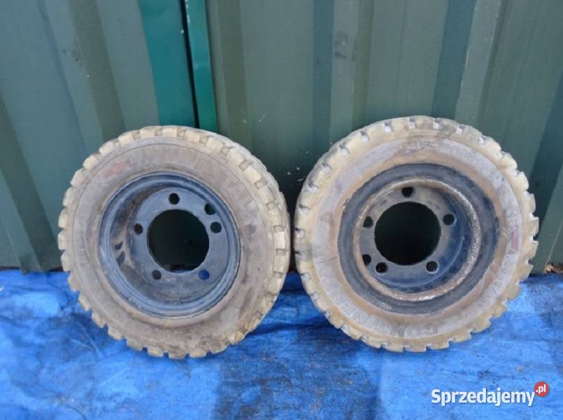 KOŁA OPONY 400 400 R 8 PEŁNE CONTINENTAL BIAŁE lubuskie Małomice