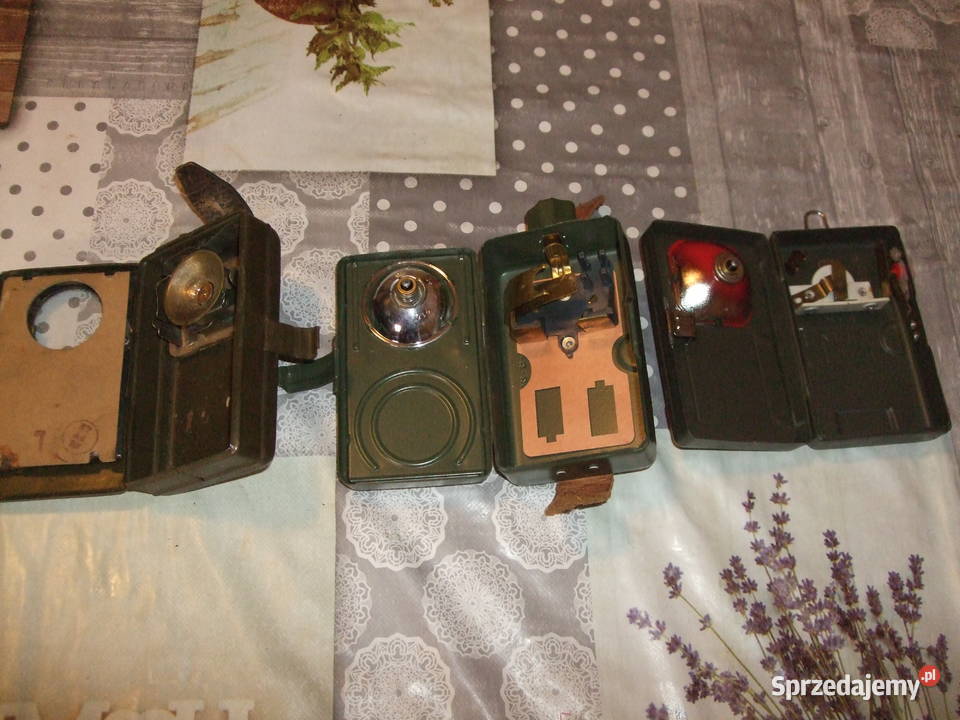 Zestaw wojskowych latarek sygnałowych Supraśl