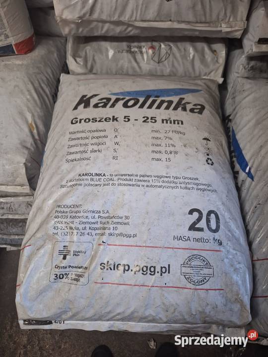 EkoGroszek Karolinka Błękitny Plus Opał Maków Podhalański sprzedam