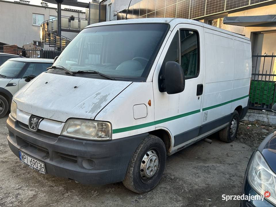 Peugeot Boxer 2005r 20hdi uszkodzony silnik poduszka powietrzna Samochody dostawcze Warszawa