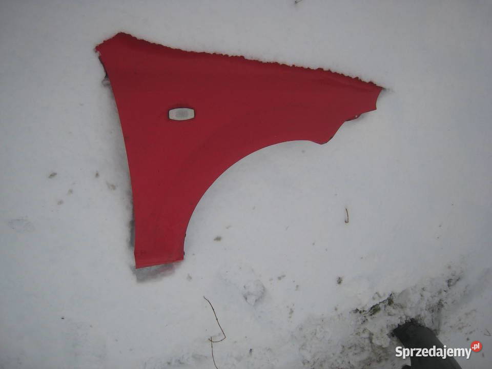 Błotnik przedni prawy czerwony Chevrolet Lacetti Kraków sprzedam