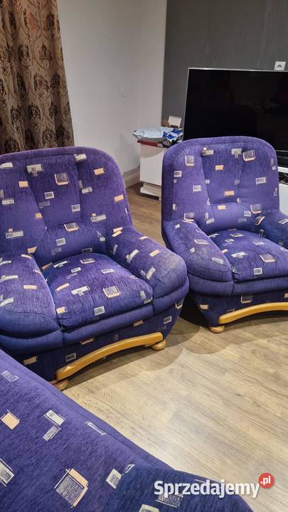 Wersalka plus 2 fotele Nidzica