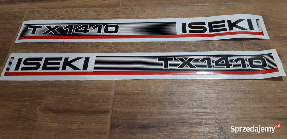 Naklejki na traktorek Iseki 5130 TL1900 TX1400 sprzedam