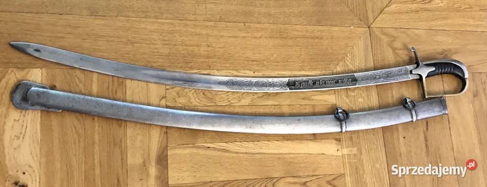 Piękna Szabla Pamiątkowa wz21 16 pułk ułanów Brzóza Stadnicka