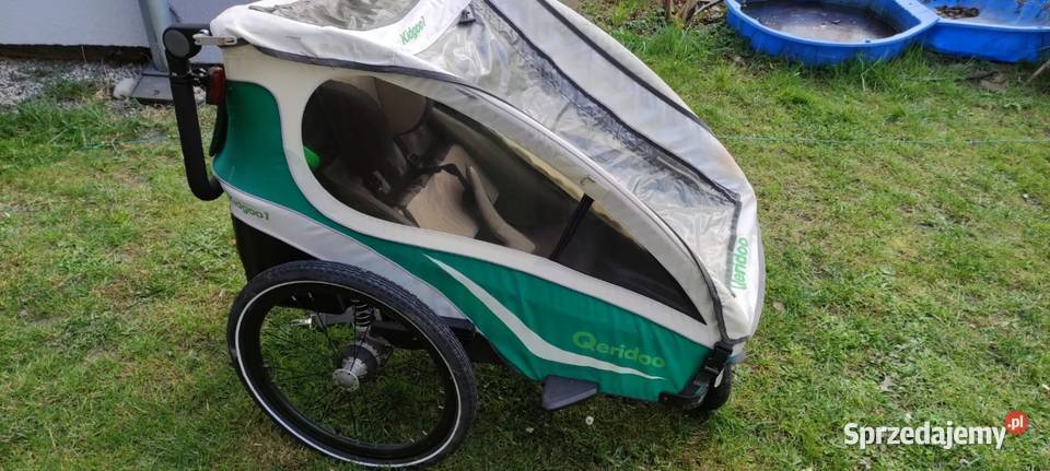 Przyczepka rowerowa Qeridoo Kidgoo1 Dobrzeń Wielki