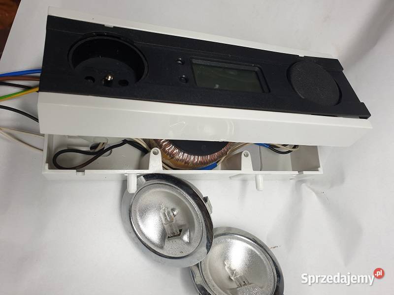 Lampa podpółkowa z zegarem warmińsko-mazurskie Reszel