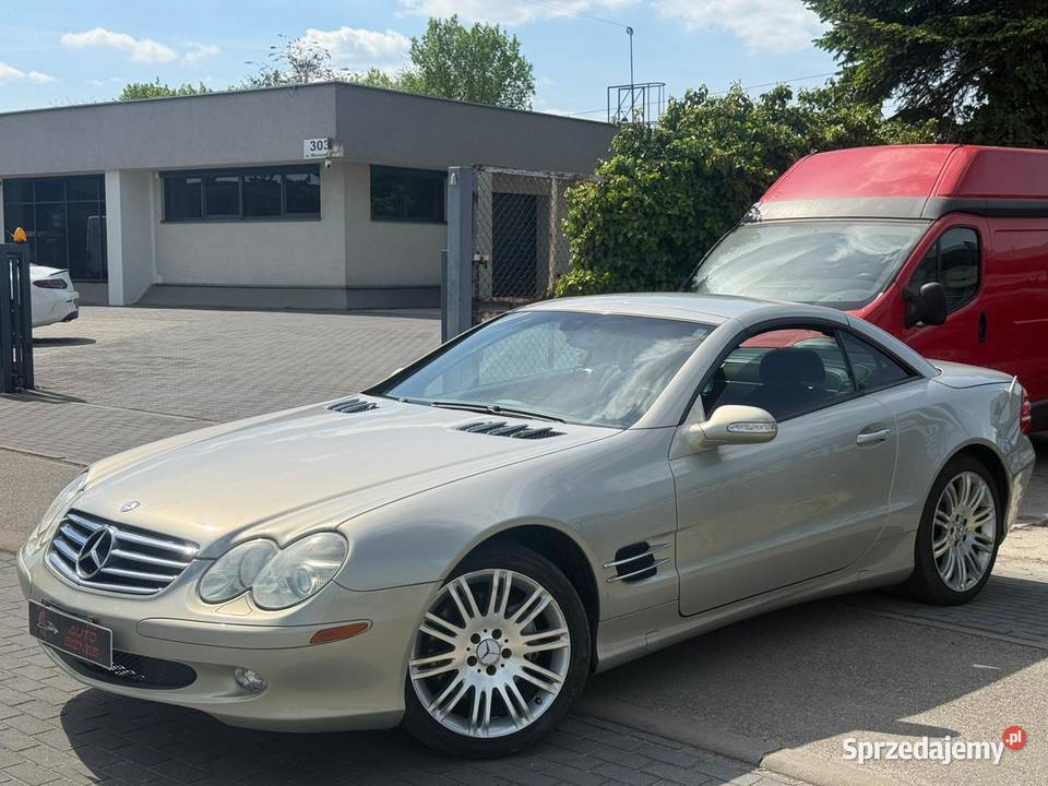MercedesBenz SL 500 50 Benzyna 306 Zadbany poduszka powietrzna SL Częstochowa sprzedam
