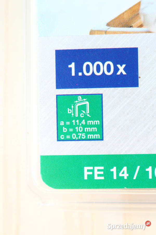 Zszywki tapicerskie LuxTools typ 53 A 114 x 10mm kujawsko-pomorskie Toruń sprzedam