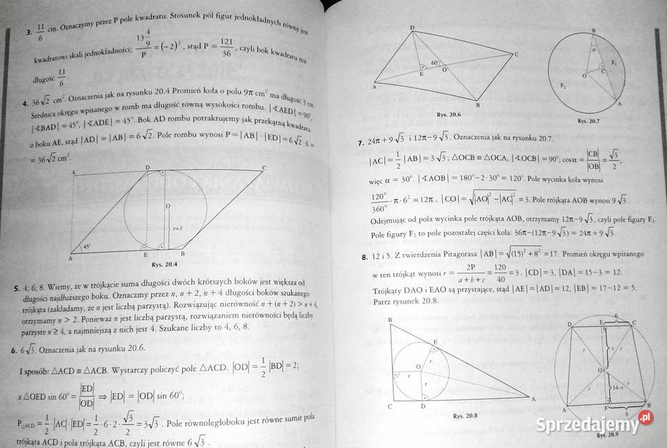 Zbiór zadań z matematyki liceum Teresa Chełm