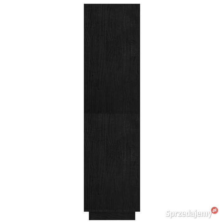Regałprzegroda czarny 80x35x135 drewno sosnowe Warszawa sprzedam