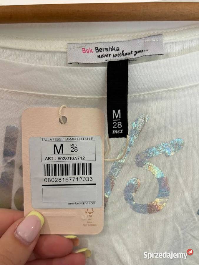 Bershka koszulka r M Moda i Styl Kalwaria Zebrzydowska