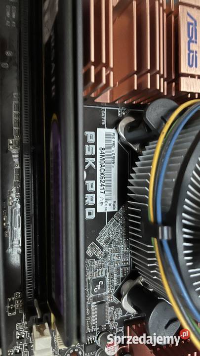 Asus P5K PRO Intel Xeon E5440Corsair 2GB RAM Katowice