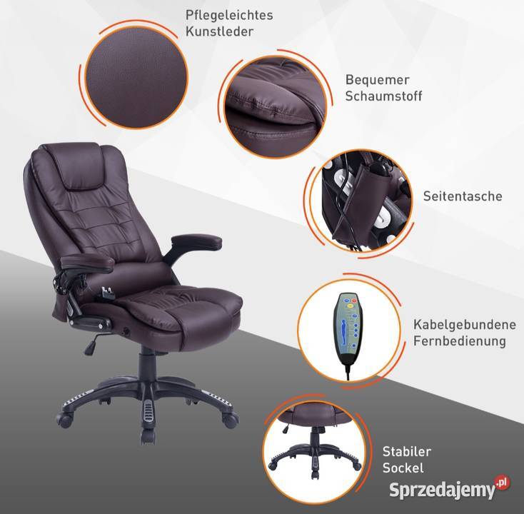 Fotel biurowy do masażu Brzesko