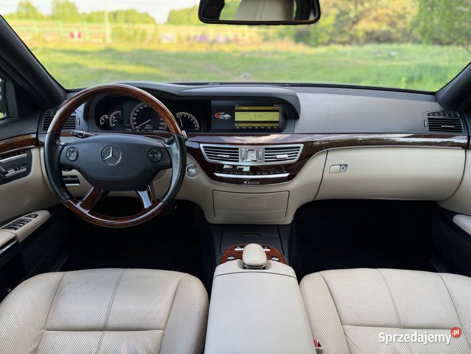 MercedesBenz Klasa S W221 Mercedes S500L 4matic Łódź sprzedam