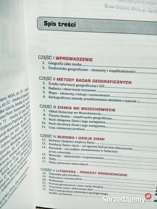 Geografia maturzysty 1 ćwiczenia używane nowe Warszawa