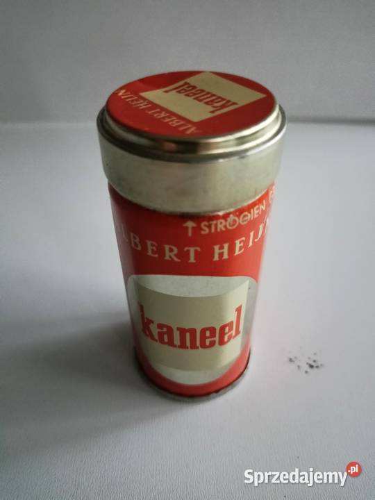 Stara puszka Cynamon vintage łódzkie