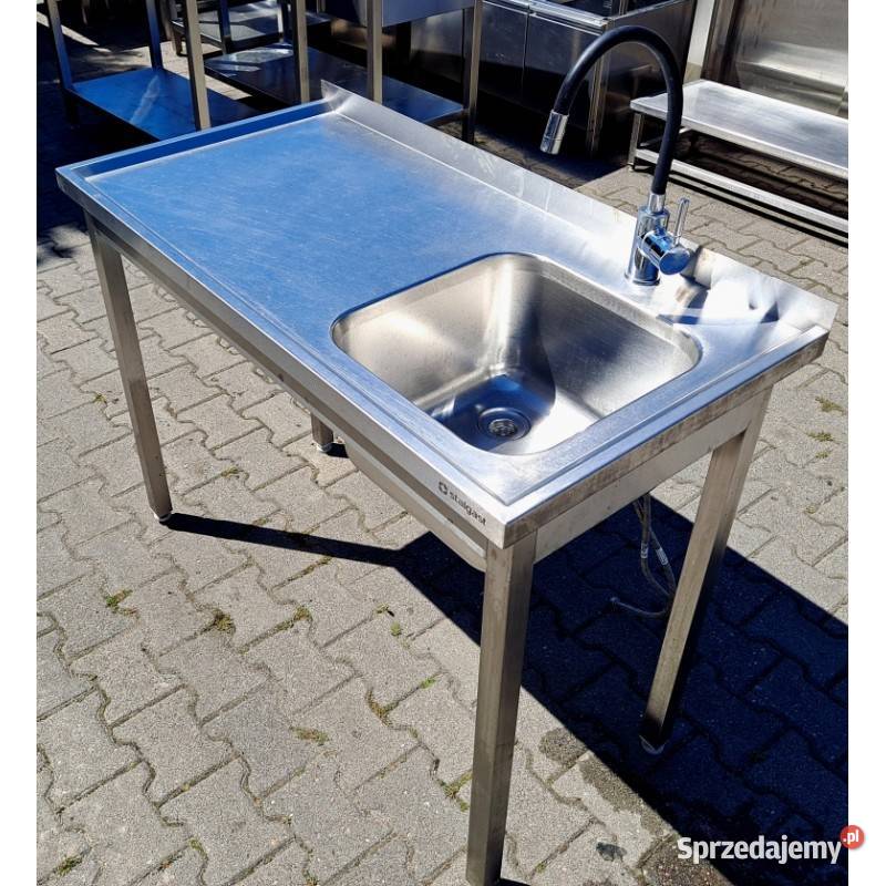 ZLEW 1 KOMOROWY Z BLATEM 1206085 KN Ostrów Wielkopolski
