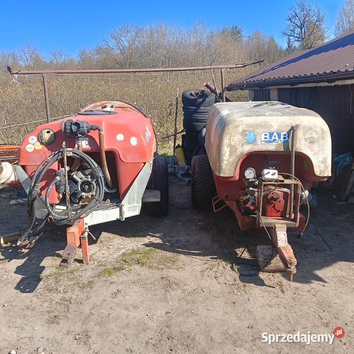 Opryskiwacz sadowniczy 1500L BAB Stefanówka