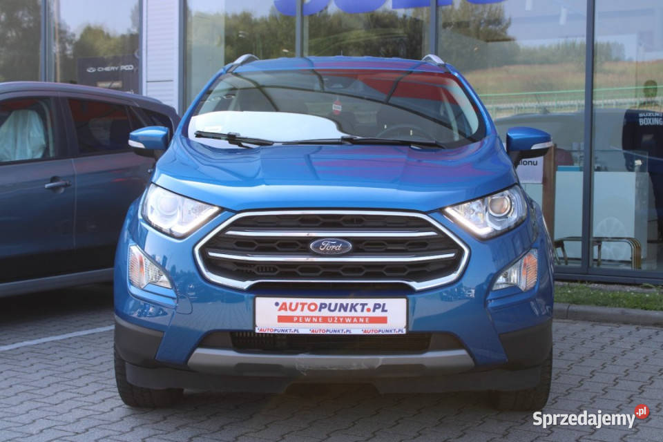 FORD EcoSport 2020r Salon I WŁ Pakiet Zimowy nieuszkodzony EcoSport śląskie Bielsko-Biała