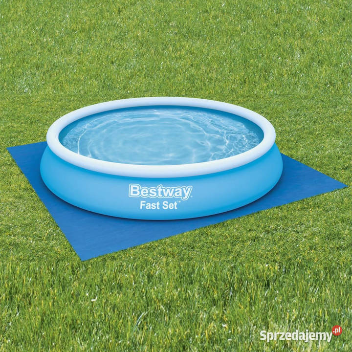 Bestway Mata pod basen Flowclear 396 x 396 mazowieckie Warszawa
