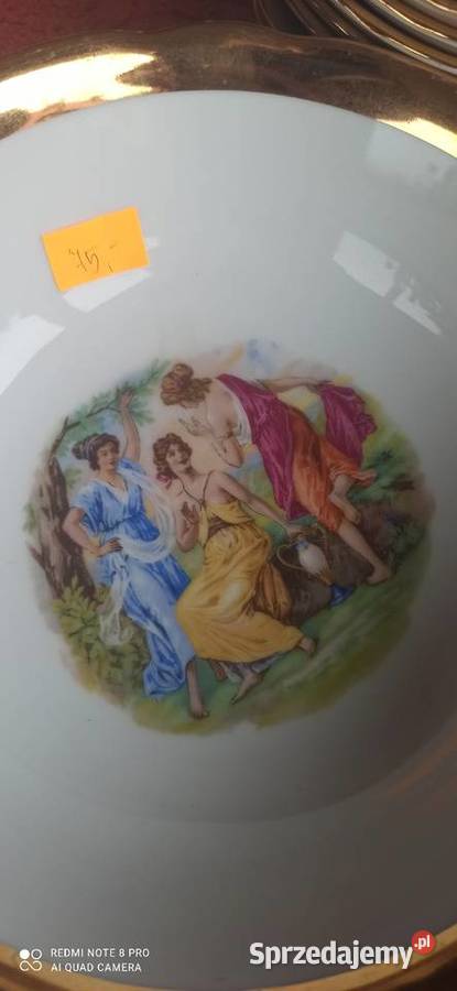 Misa salaterka Bohemia Czechoslovakia Gdańsk