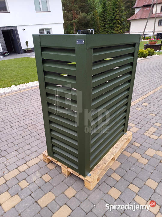Osłona pompy ciepła 90x40x150 zielona TKD189 Kostrzyn nad Odrą