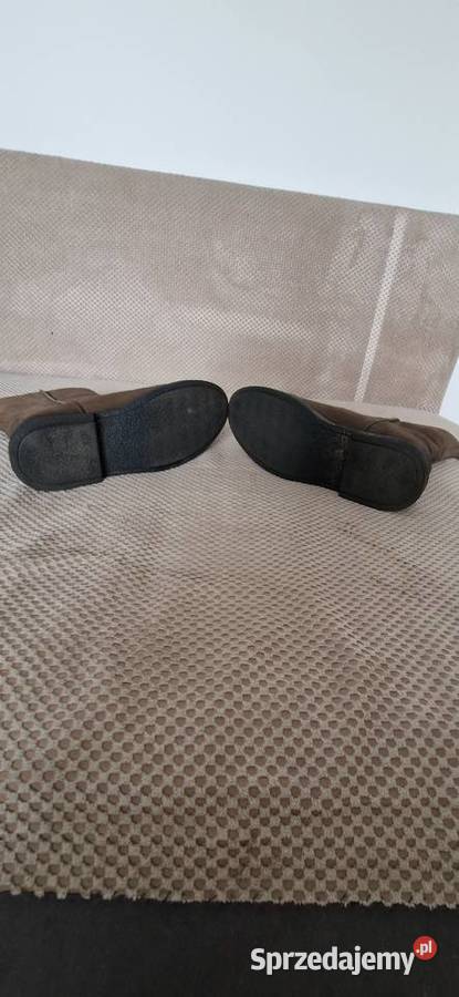 buty trapery zimowe kozaki rom 3839 skóra Kraków