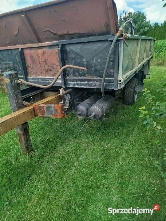 Przyczepa jednoosiowa wywrotka ifa Żurawiczki